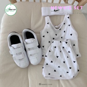 Đồ bộ ba lỗ trẻ em chấm bi ST#06